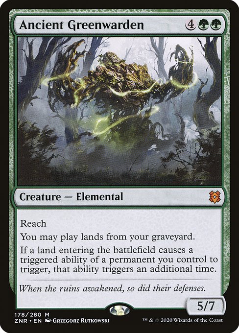 ZNR: Ancient Greenwarden