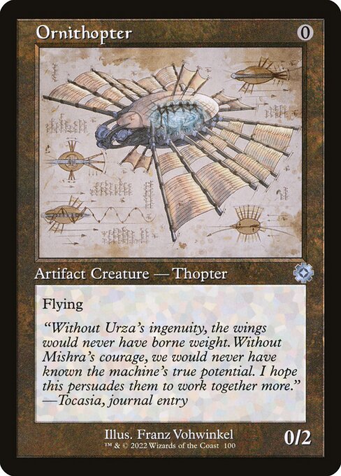 BRR: Ornithopter (Schematic) (Foil)