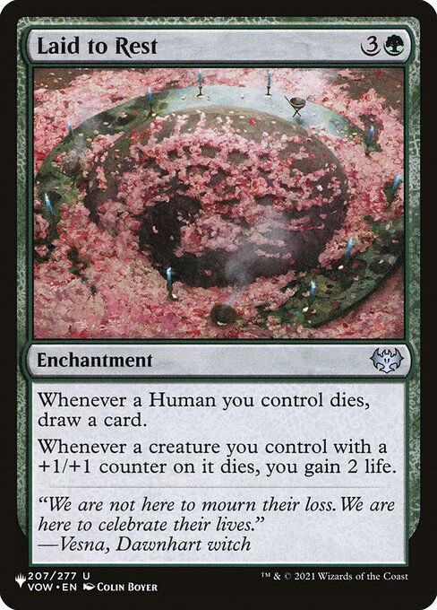 PLST: Laid to Rest