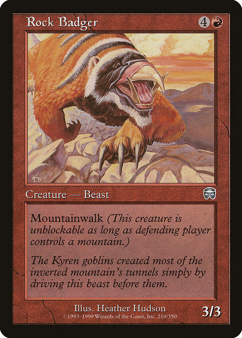 MMQ: Rock Badger (Foil)