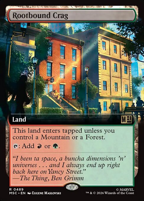 MSC: Rootbound Crag (Extended Art)