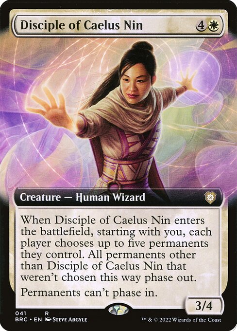 BRC: Disciple of Caelus Nin (Extended Art) (Foil)