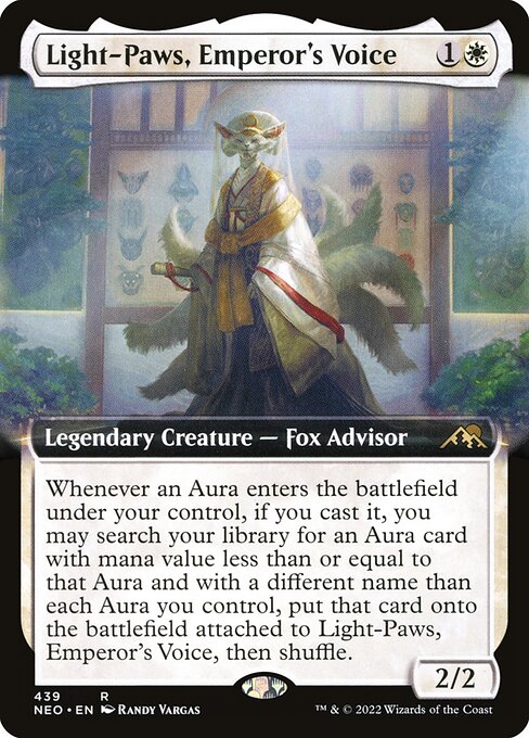 NEO: Light-Paws, Emperor's Voice (Extended Art) (Foil)