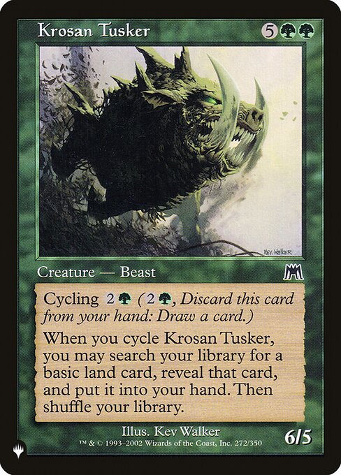 PLST: Krosan Tusker (ONS)