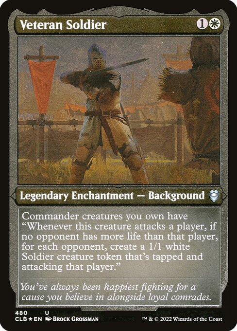 CLB: Veteran Soldier (Foil Etched)