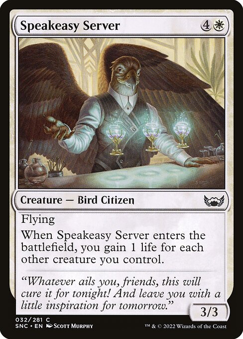SNC: Speakeasy Server (Foil)