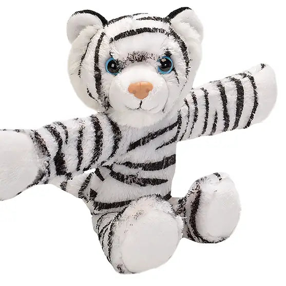 Huggers White Tiger Stuffed Animal - 8"