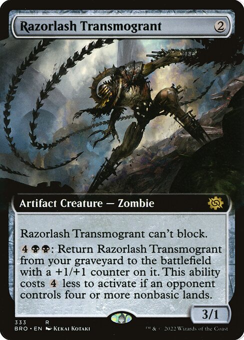 BRO: Razorlash Transmogrant (Extended Art)