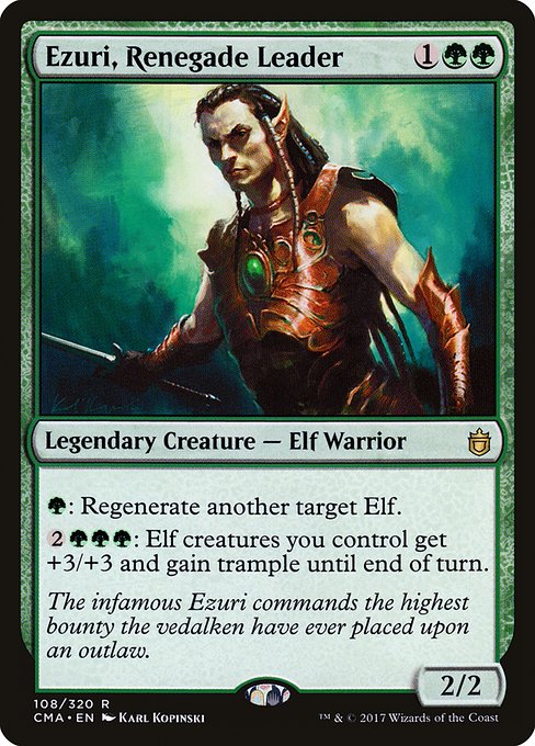 CMA: Ezuri, Renegade Leader