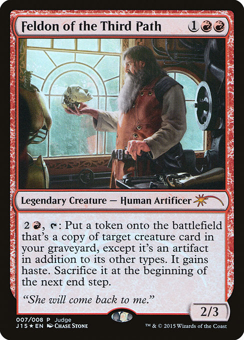 J15: Feldon of the Third Path (Foil)