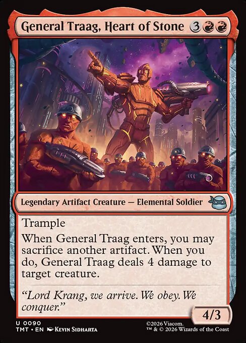 TMT: General Traag, Heart of Stone