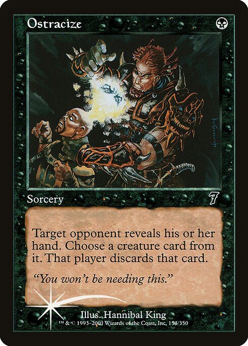 7ED: Ostracize (Foil)