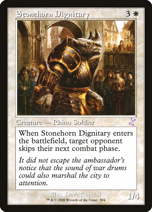 TSR: Stonehorn Dignitary (Foil)
