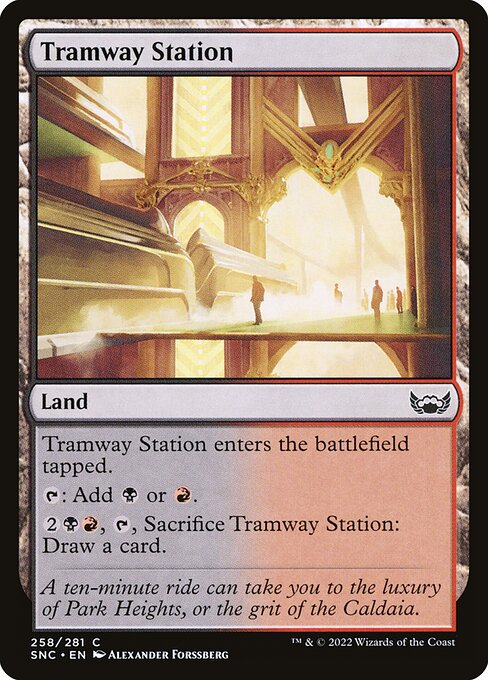 SNC: Tramway Station (Foil)