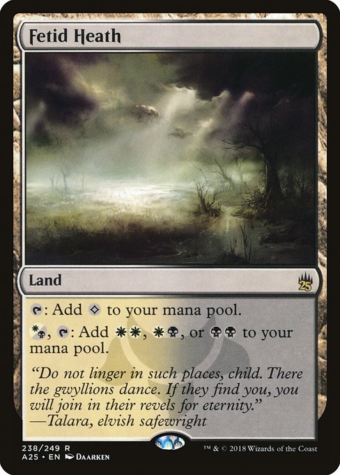 A25: Fetid Heath (Foil)