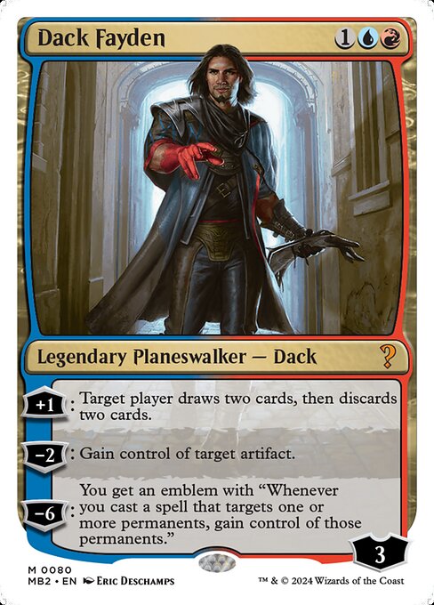 MB2: Dack Fayden (White Border)