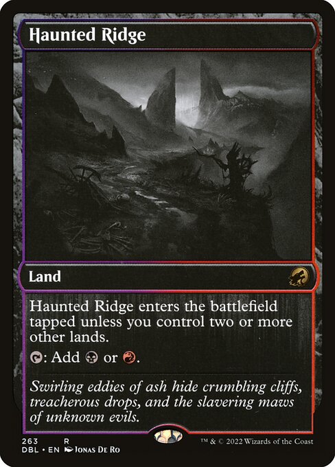 DBL: Haunted Ridge (Foil)