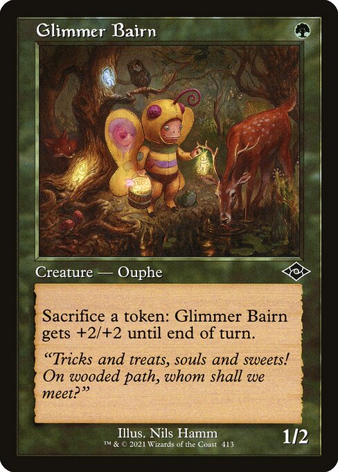 MH2: Glimmer Bairn (Retro Frame) (Foil Etched)