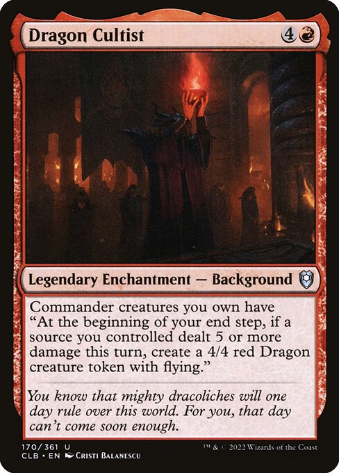 CLB: Dragon Cultist (Foil)