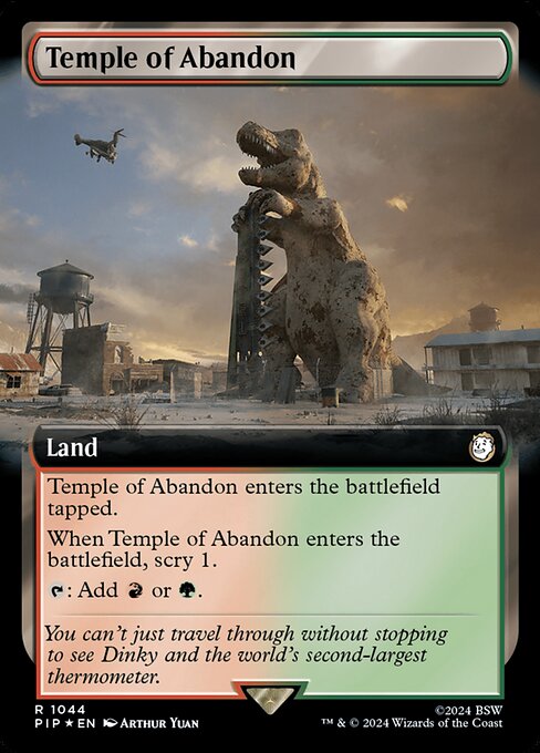 PIP: Temple of Abandon (Extended Art) (Surge Foil)