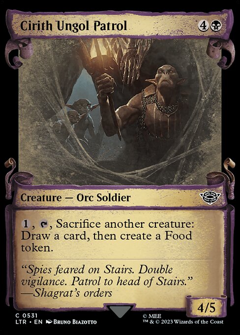 LTR: Cirith Ungol Patrol (Showcase Scrolls)
