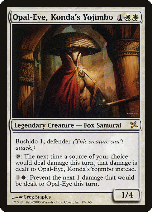 BOK: Opal-Eye, Konda's Yojimbo