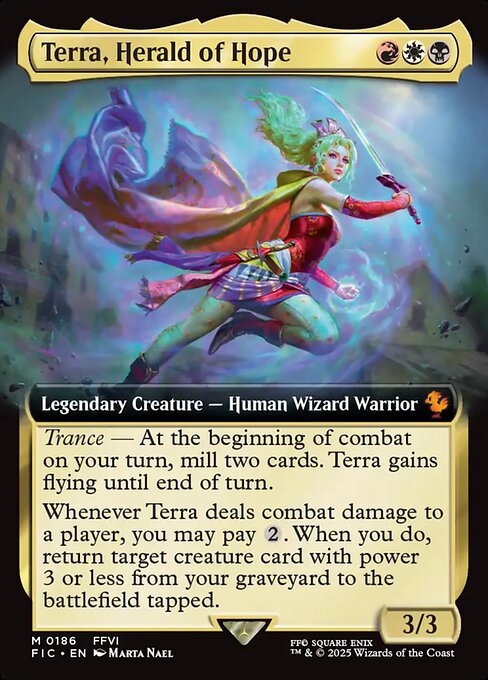 FIC: Terra, Herald of Hope (Extended Art) (Foil)