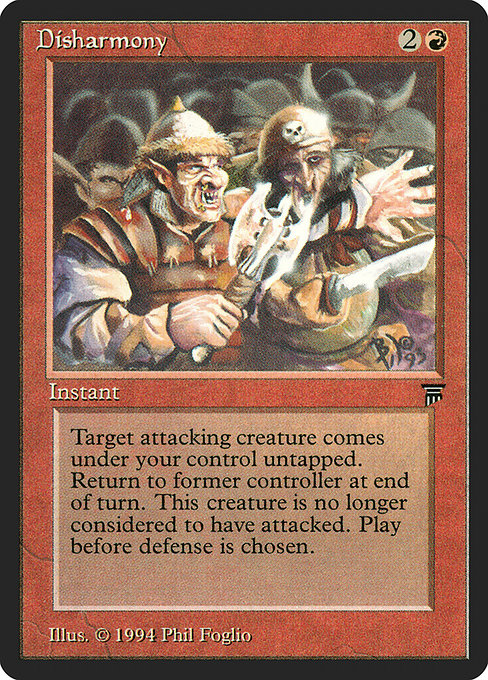 LEG: Disharmony