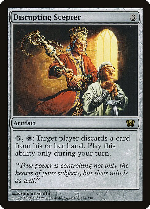 8ED: Disrupting Scepter (Foil)