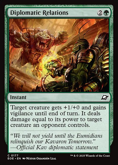 EOE: Diplomatic Relations (Foil)
