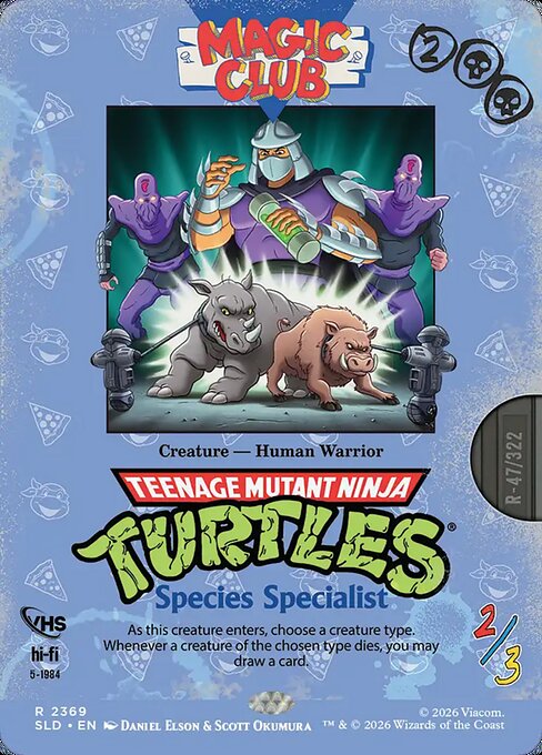 SLD: Species Specialist