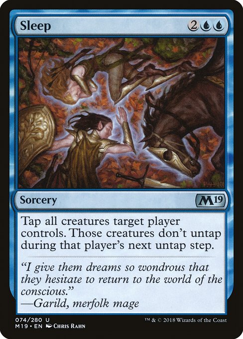 M19: Sleep