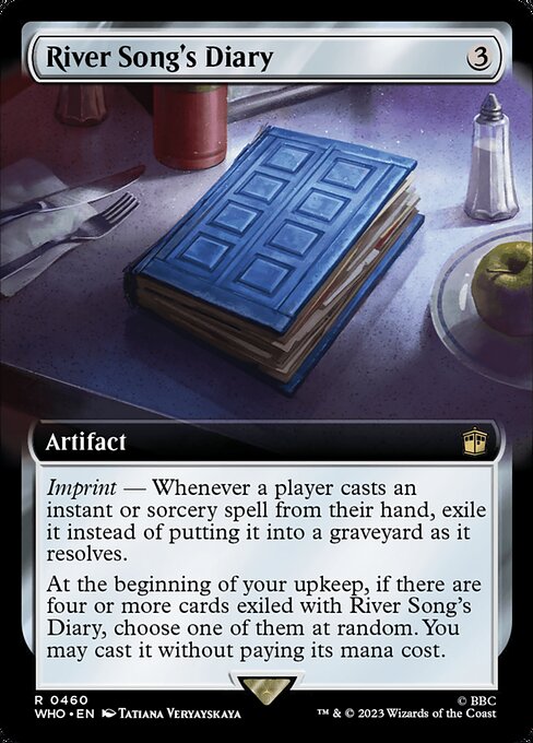 WHO: River Song's Diary (Extended Art)