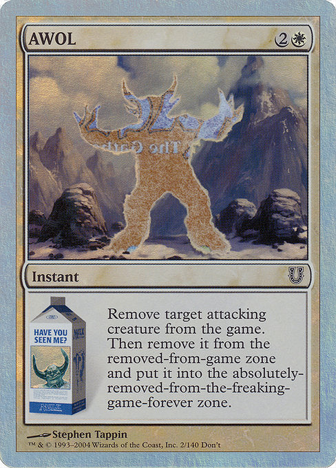 UNH: AWOL (Alternate Foil)