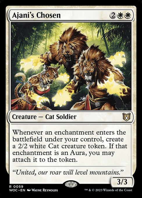 WOC: Ajani's Chosen