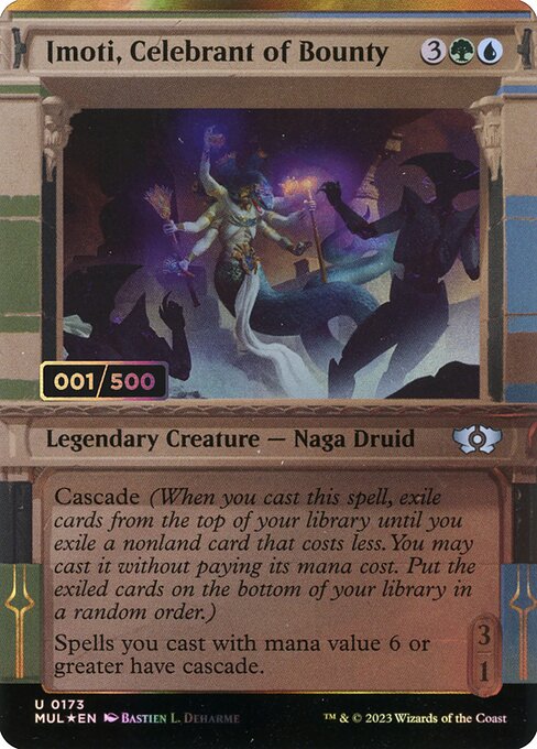 MUL: Imoti, Celebrant of Bounty (Serial Numbered) (Foil)