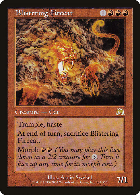 ONS: Blistering Firecat (Foil)