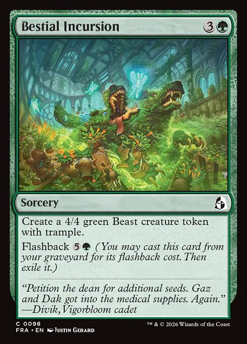 FRA: Bestial Incursion (Foil)