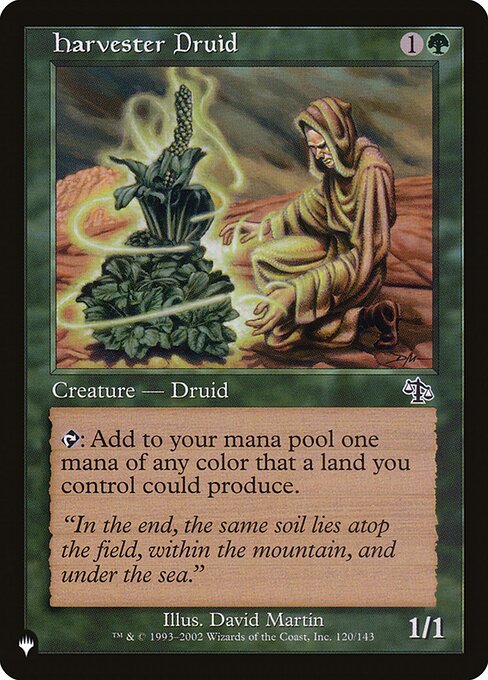 PLST: Harvester Druid