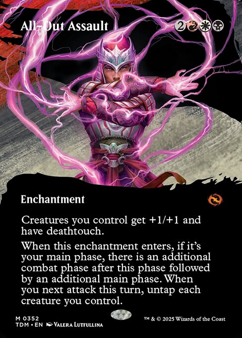 TDM: All-Out Assault (Borderless) (Foil)