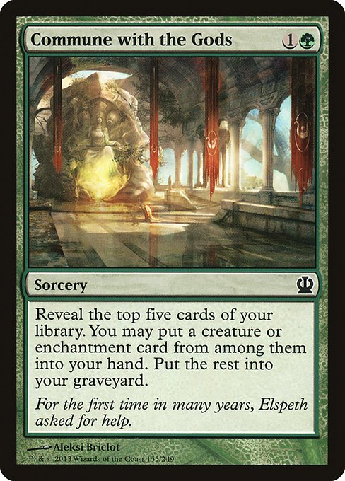 THS: Commune with the Gods