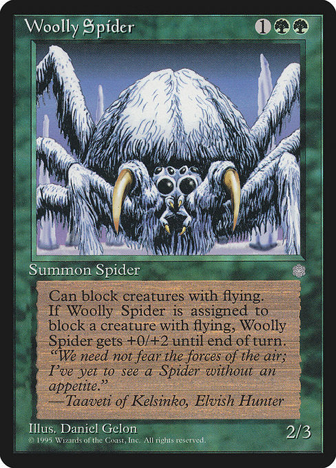 ICE: Woolly Spider