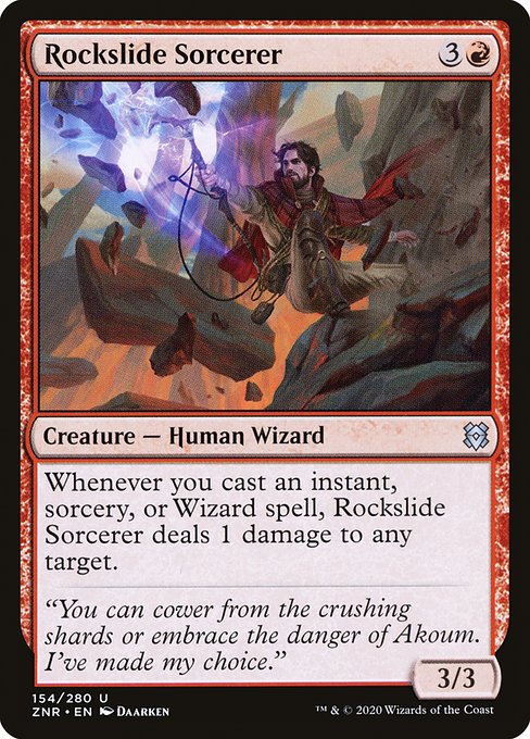 ZNR: Rockslide Sorcerer