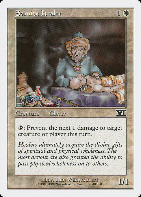 6ED: Samite Healer