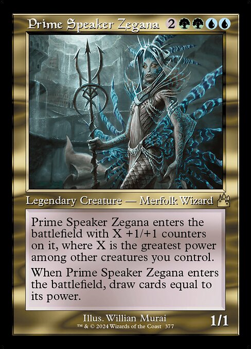 RVR: Prime Speaker Zegana (Retro Frame)