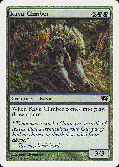 9ED: Kavu Climber