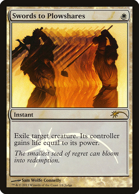 J13: Swords to Plowshares (Foil)