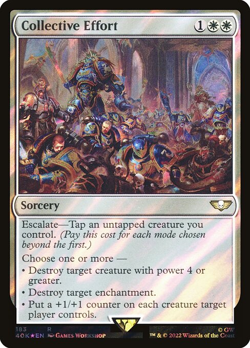 40K: Collective Effort (Surge Foil)