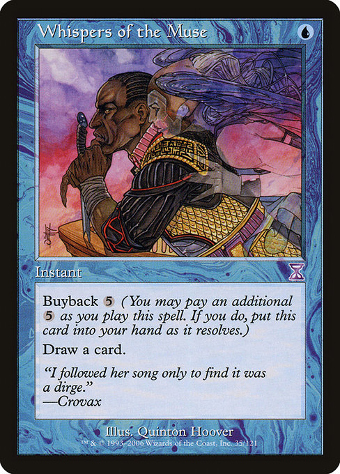 TSB: Whispers of the Muse (Foil)
