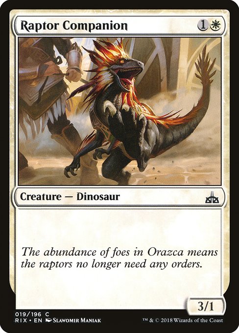 RIX: Raptor Companion (Foil)